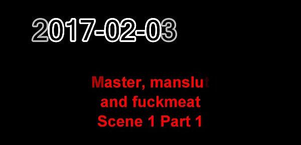  2017-02-03 s1c1 BDSM Mmf Bisexual 3sum with BBW fuckmeat